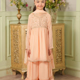 Embellished Kameez & Sharara With Dupatta (GPW-1163)