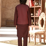 Kurta Trousers & Waistcoat (MSFBSKW-923)