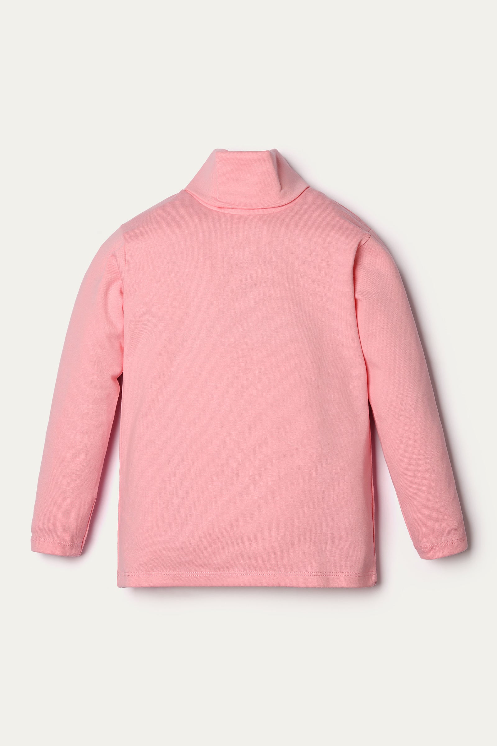 High Neck - Soft Lycra Rib | Baby Pink - Best Kids Clothing Brands In Pakistan Online|Minnie Minors