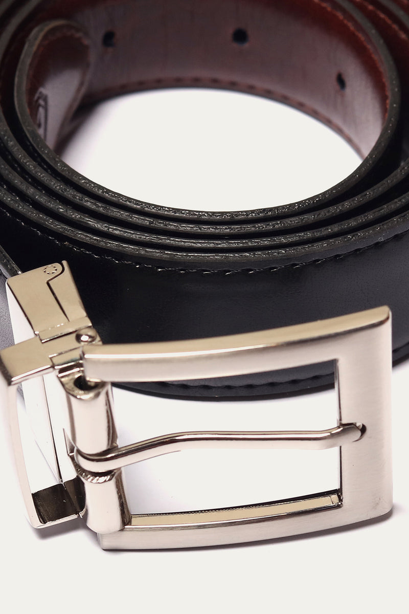 Reversible leather belt (B-BELT-071)