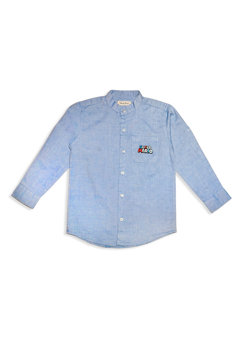 Short Sleeve Embroidery Logo Shirt With Graphic T-Shirt (SST-146)