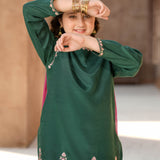 Embellished Kameez & Gharara With Dupatta (GPW-1151)