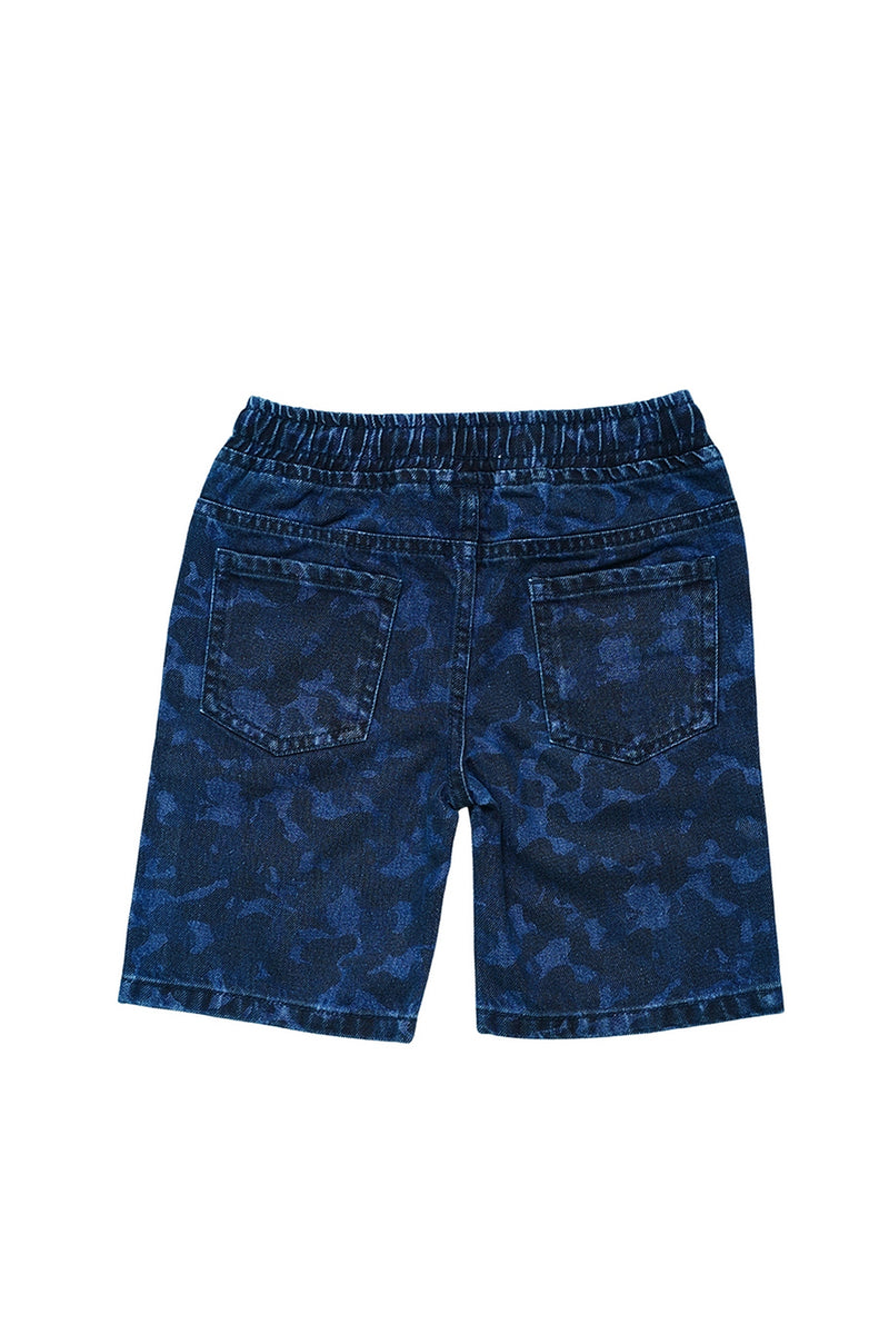 Printed Shorts With Turnover (BDS-471)
