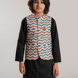 Kid Printed Waistcoat (BCWC-067)