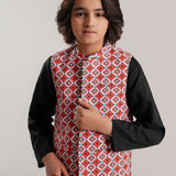 Kid Printed Waistcoat (BCWC-068)
