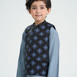 Boys Black Waistcoat (BCWC-074)