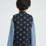 Boys Black Waistcoat (BCWC-074)