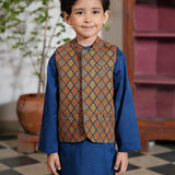 Boys Printed Waistcoat (BCWC-077)