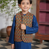 Boys Printed Waistcoat (BCWC-077)
