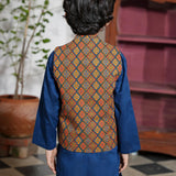 Boys Printed Waistcoat (BCWC-077)
