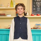 Boys Navy Waistcoat (BCWC-080)