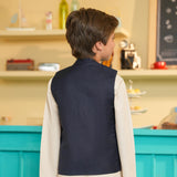 Boys Navy Waistcoat (BCWC-080)