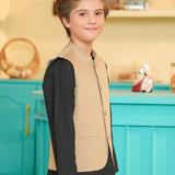 Boys Brown Waistcoat (BCWC-083)