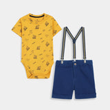 Dungaree With Bodysuit (BD-205)