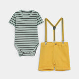 Dungaree With Bodysuit (BD-206)