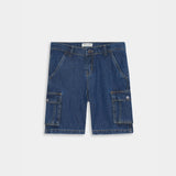 Denim Cargo Shorts (BDS-505A)