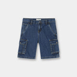 Denim Cargo Shorts (BDS-505)