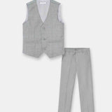 Boys Grey Suit Set (BFS-042)