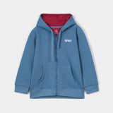 T-Shirt And Zip Through Raglan Sleeve Hoodie (BJT-056)