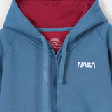 T-Shirt And Zip Through Raglan Sleeve Hoodie (BJT-056)