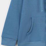 T-Shirt And Zip Through Raglan Sleeve Hoodie (BJT-056)