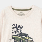 T-Shirt And Zip Through Raglan Sleeve Hoodie (BJT-057)