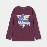 T-Shirt And Mock Neck Zip Through Upper (BJT-058)