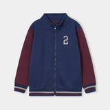 T-Shirt And Mock Neck Zip Through Upper (BJT-058)