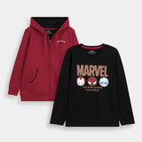 T-Shirt And Zip Through Hoodie (BJT-062)