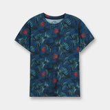 Digital Rotary Print Graphic T-Shirt (BKTJ-137)