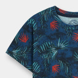 Digital Rotary Print Graphic T-Shirt (BKTJ-137)