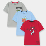 Graphic T-Shirts (Pack Of 3) (BKTPJ-044)