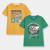 Graphic T-Shirts (Pack Of 2) (BKTPJ-050)