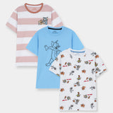 Tom And Jerry T-Shirt (Pack Of 3) (BKTPJ-055)