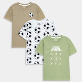T-Shirt (Pack Of 3) (BKTPJ-057)