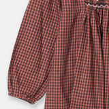 Smocked Embroidered Top (BL-375)