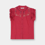 Hand Embroidered Top (BLH-50)