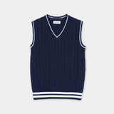 V Neck Sleeveless Sweater (BMMS-066)