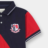 Polo With Contrast Slant Panel (BPOLO-23)