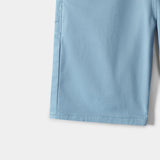 Mose Blue Twill Shorts (BSH-465)