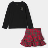 Skirt With T-Shirt (BSS-36)