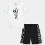 Graphic T-Shirt With Shorts (BTS-116)