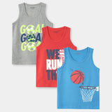 Graphic Vest (Pack Of 3) (BV-148)