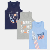 Graphic Vest (Pack Of 3) (BV-163)