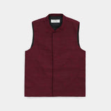 Embroidered Silk Waistcoat (BWC-186)