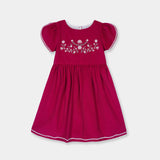 Embroidered Corduroy Frock (CCF-01)