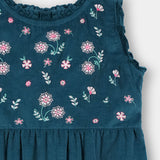 Embroidered Corduroy Frock (CCF-03)