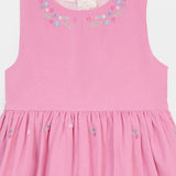 Embroidered Corduroy Frock (CCF-09)