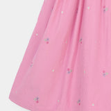 Embroidered Corduroy Frock (CCF-09)