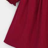 Embroidered Corduroy Frock (CCF-15)